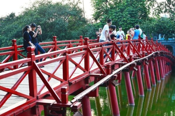 The Huc Bridge - Unique Cultural Heritage of Hanoi Capital