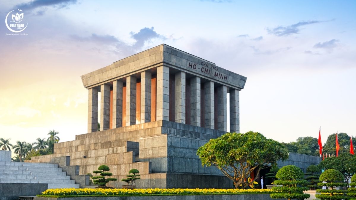 The Mausoleum of President Ho Chi Minh