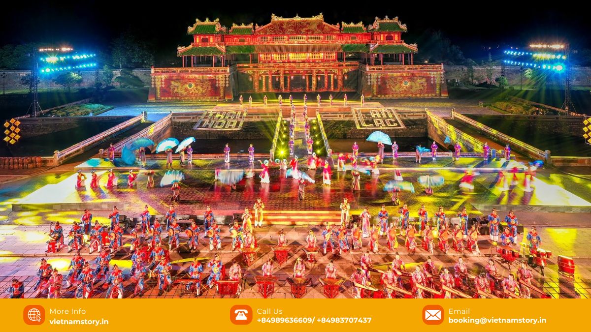 The Hue Festival, a biannual celebration held in the ancient imperial city of Hue