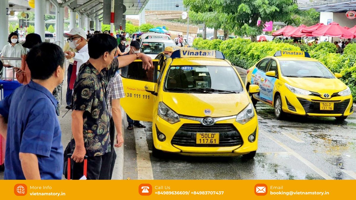 Taxis in Vietnam offer a convenient and comfortable way to navigate urban areas.