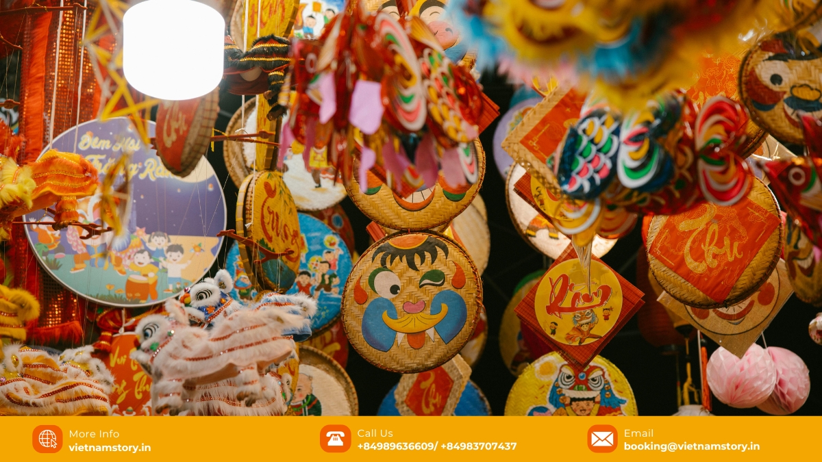 Lanterns adorn cities across Vietnam during Mid-autumn Festival. 