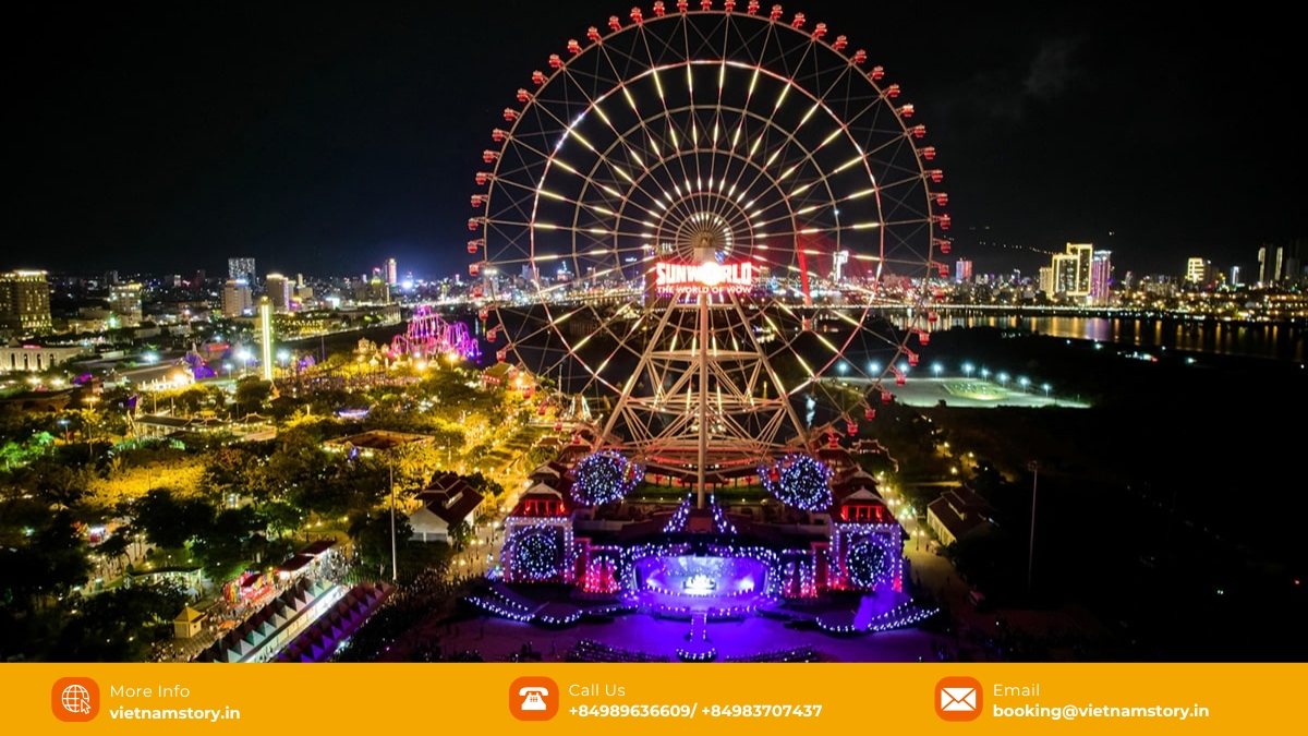 Asia Park is an iconic theme park located in the heart of Da Nang