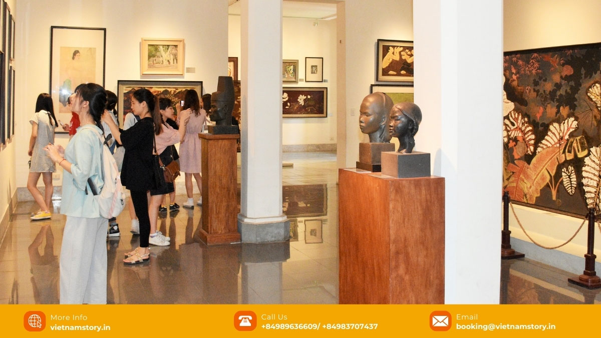 Hanoi Fine Arts Museum stands out on the list of museums in Vietnam