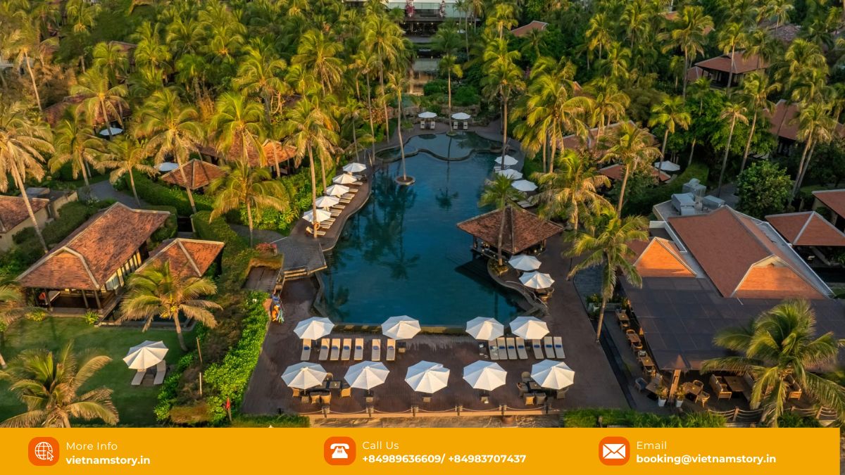 Poolside relaxation at Anantara Mui Ne Resort