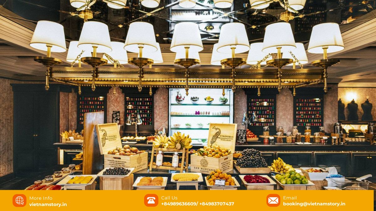 Opulent interior design of Hotel de la Coupole - MGallery in Sapa