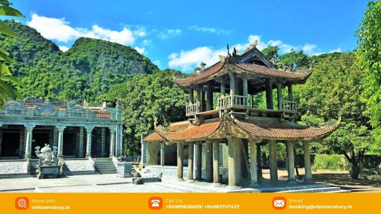 Thai Vi Temple near Tam Coc in Ninh Binh