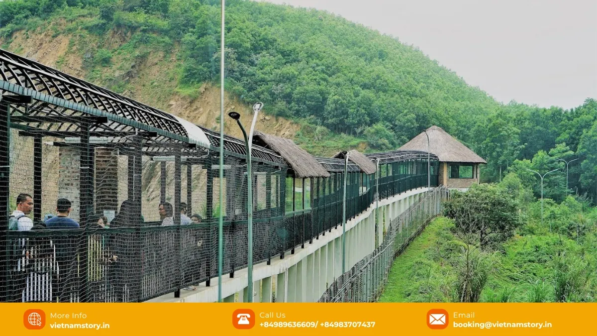Guided visitor experience at Bear Sanctuary Ninh Binh
