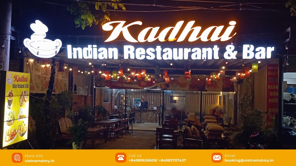 Your essential guide to finding Indian restaurants in Ninh Binh 6 Kadhai Indian restaurant & bar is very accommodating, providing a variety of vegetarian and vegan options to suit different dietary preferences