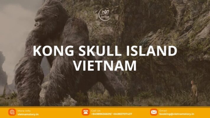 Vietnam limestone landscapes used in Kong Skull Island filming