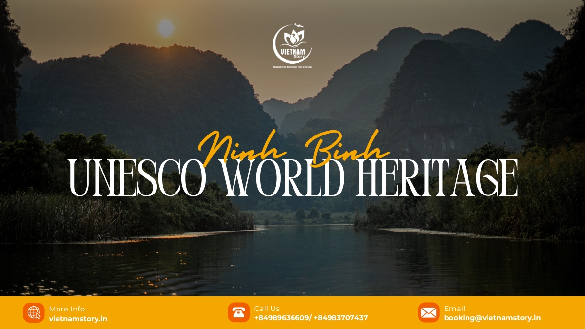 Journey through Vietnam's magnificent Ninh Binh UNESCO World Heritage 2 Trang An Ninh Binh Vietnam offers a unique blend of natural beauty and cultural heritage