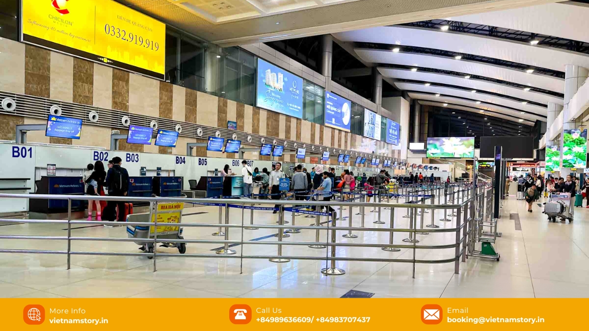 Understanding the 'Ninh Binh Airport' situation and how to reach paradise 3 Noi Bai International Airport is the biggest airport in northern Vietnam