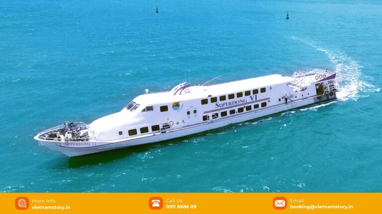 High-speed ferry used on mainland to Phu Quoc routes