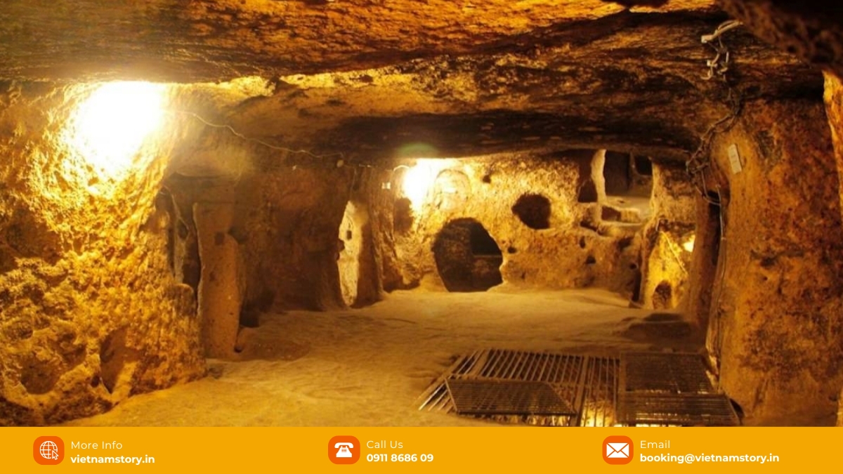 Coconut Prison vs Cu Chi Tunnels: A visitor's guide to two sides of Vietnam War 3 Cu Chi Tunnels are a current tourist destination that includes the development of pre-booked tours to educate tourists regarding the socio-political significance of the location.