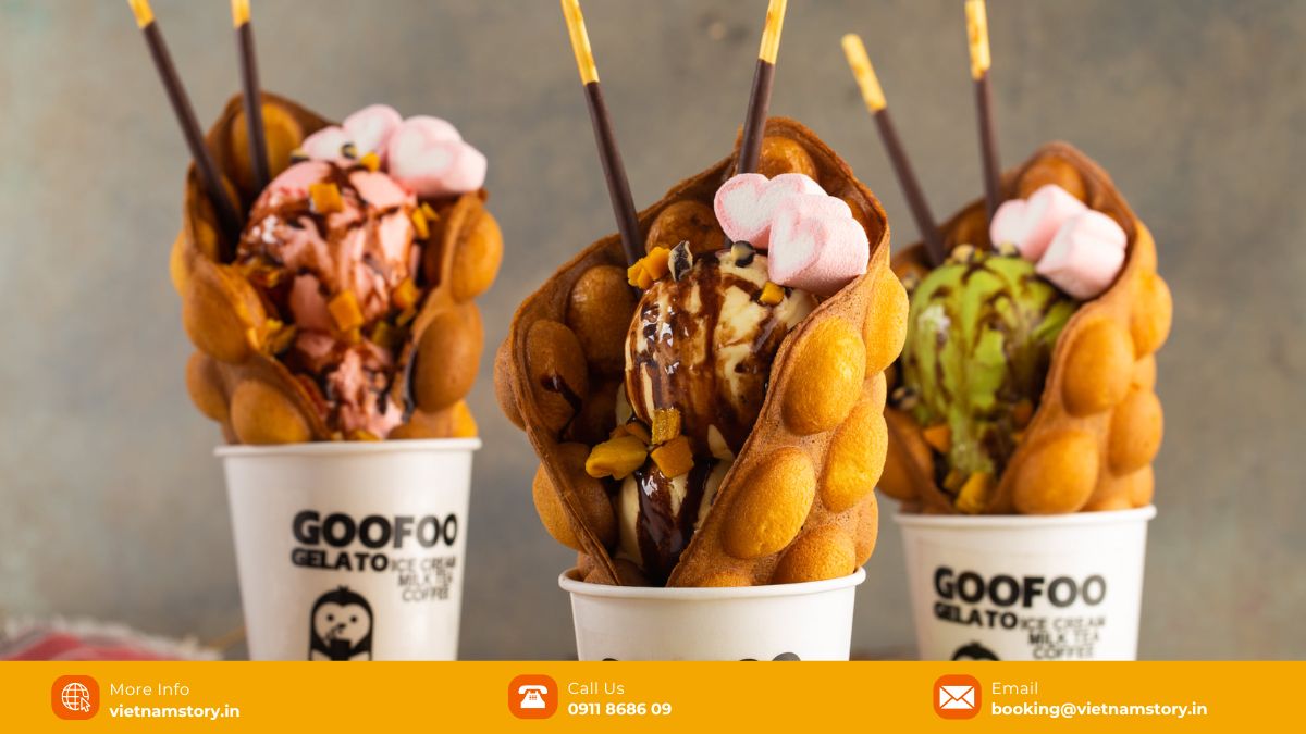 The ultimate food guide: What to eat at Grand World Phu Quoc 8 Dive into the delightful world of Italian gelato at GooFoo Gelato