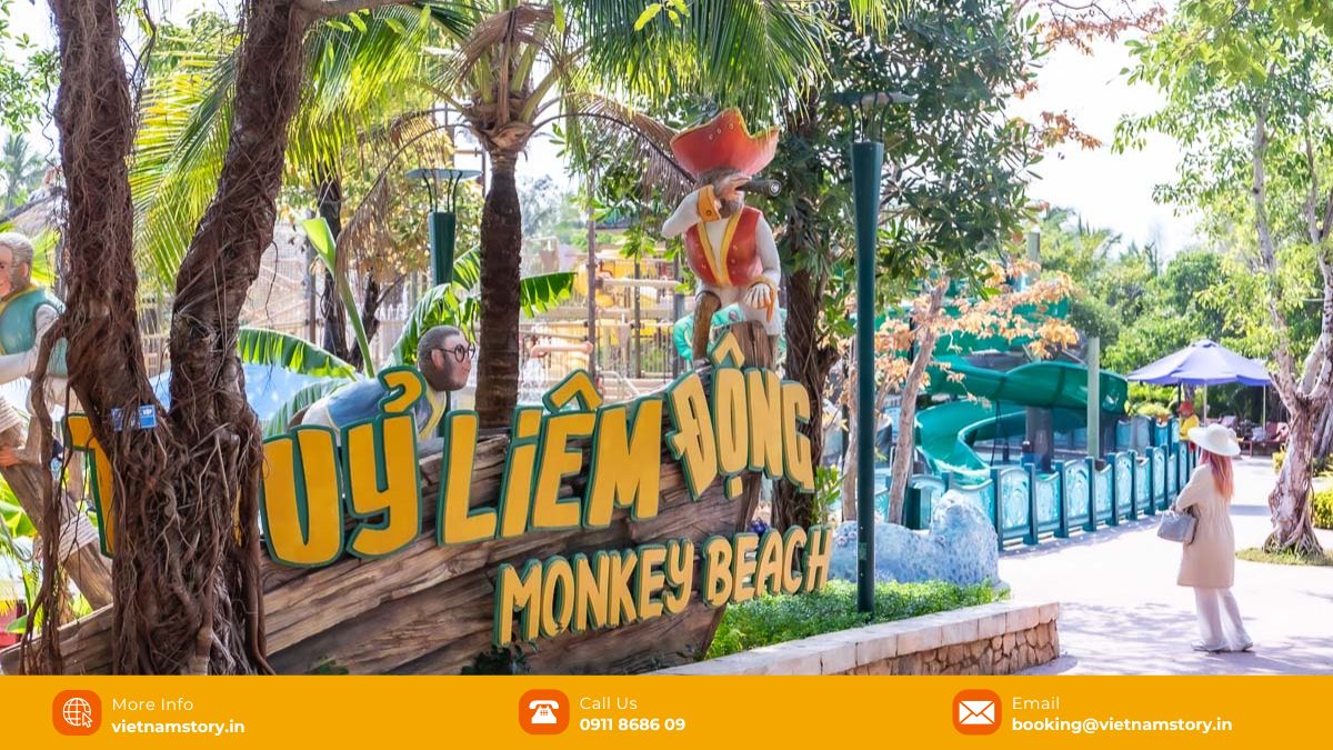 A parent's guide to the best water slides for children at Aquatopia Water Park 3 Monkey Beach is one of the best water slides for children at Aquatopia Water Park