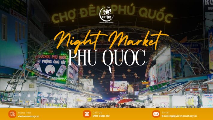 The Phu Quoc Night Market location is right in the heart of Duong Dong Ward
