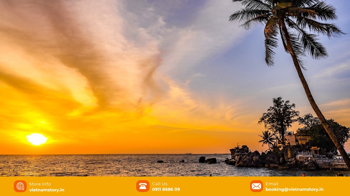 The sacred heart of the sea: Your ultimate Dinh Cau Temple guide 4 Dinh Cau Temple offers a stunning backdrop of the sea and sky