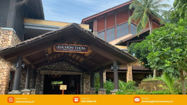 Hon Thom Station arrival area at Sun World Hon Thom in Phu Quoc