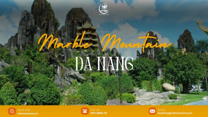 Marble Mountains is a cluster of five limestone mountains in Da Nang