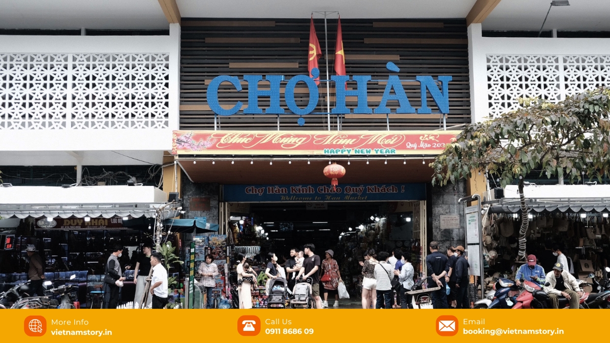 The heartbeat of Da Nang: A guide to the sights, sounds and flavours of Han Market for Indian travellers 3 Han Market Da Nang is located in the city center