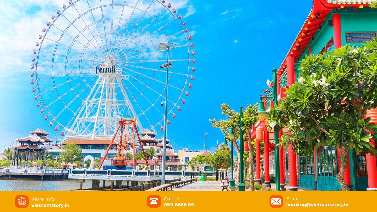 Asia Park & Sun Wheel: Fun guide for Indian families 3 Sun Wheel is the must-see attraction at Da Nang Downtown