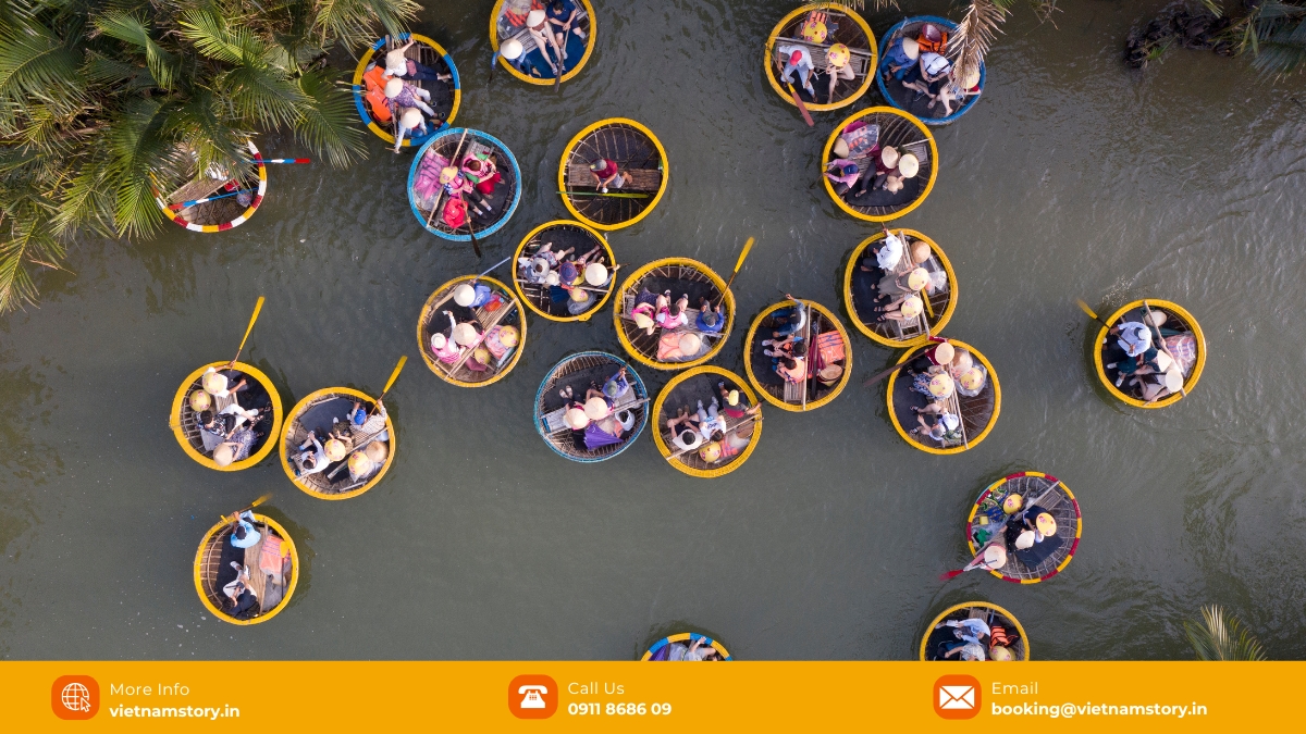 Cam Thanh Coconut Village Hoi An: The full guide to basket boats, culture, and history for Indian travelers 4 Enjoy a Hoi An coconut boat tour
