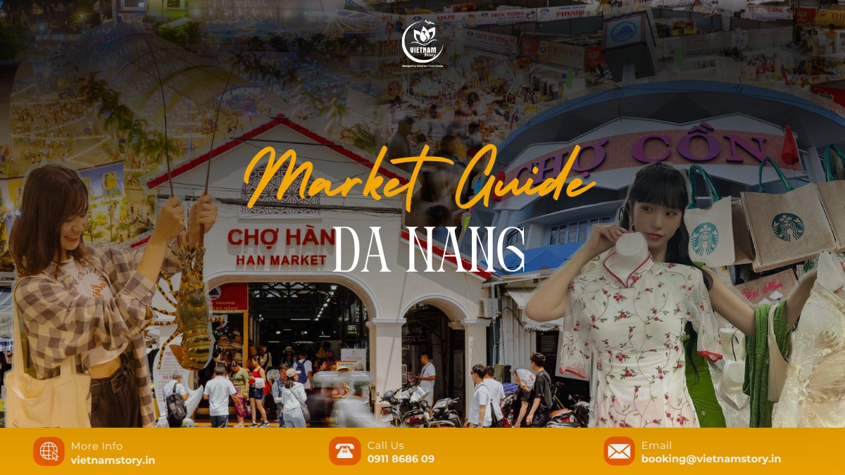 A Da Nang local market reflects the city’s daily life