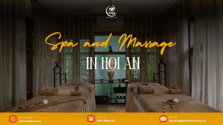 There are wonderful traditional Vietnamese massage services and spa in Hoi An