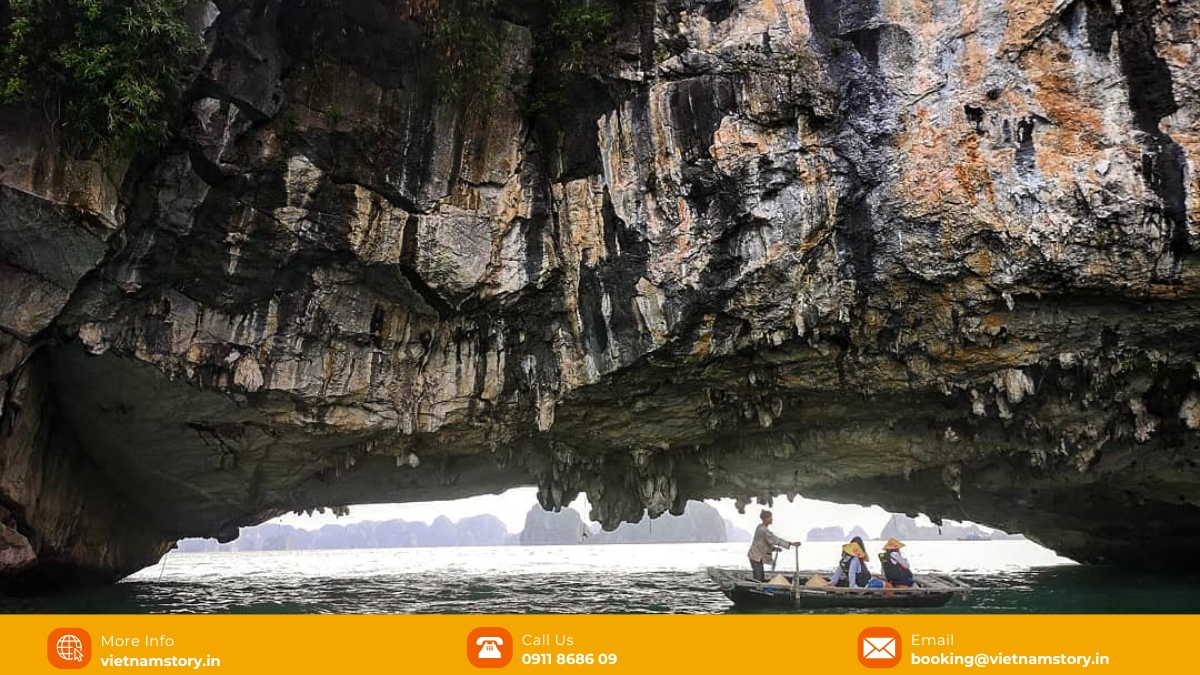 Bai Tu Long National Park: Ha Long Bay's Serene, Untouched Twin 4 Journey to Cai De Cave in Bai Tu Long and uncover its hidden wonders