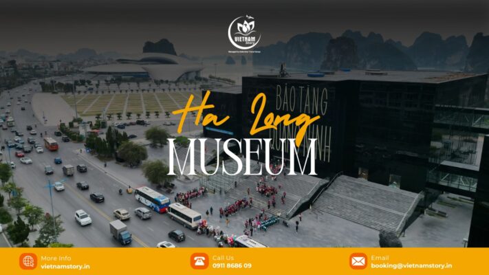 Designed by the Spanish architect Salvador Perez Arroyo, construction of Quang Ninh Museum began in 2012 and was finished in October 2013. Its design was inspired by the color of coal, the principal mineral resource of Quang Ninh Province.