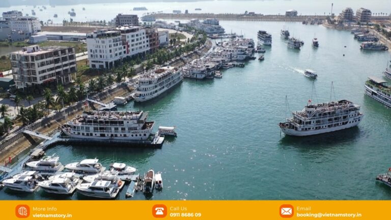 Tuan Chau cruise port in Ha Long