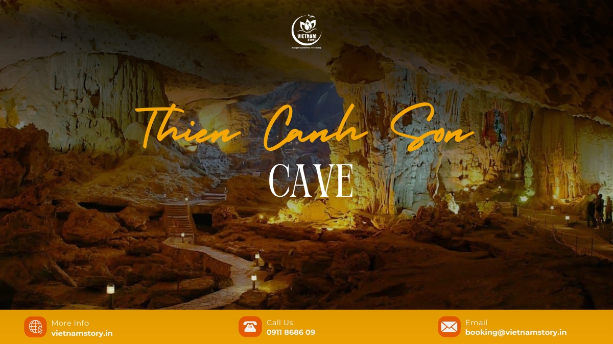 Thien Canh Son Cave: The "Paradise View" of Bai Tu Long Bay 2 The impressive beauty of Thien Canh Son Cave in Ha Long Bay