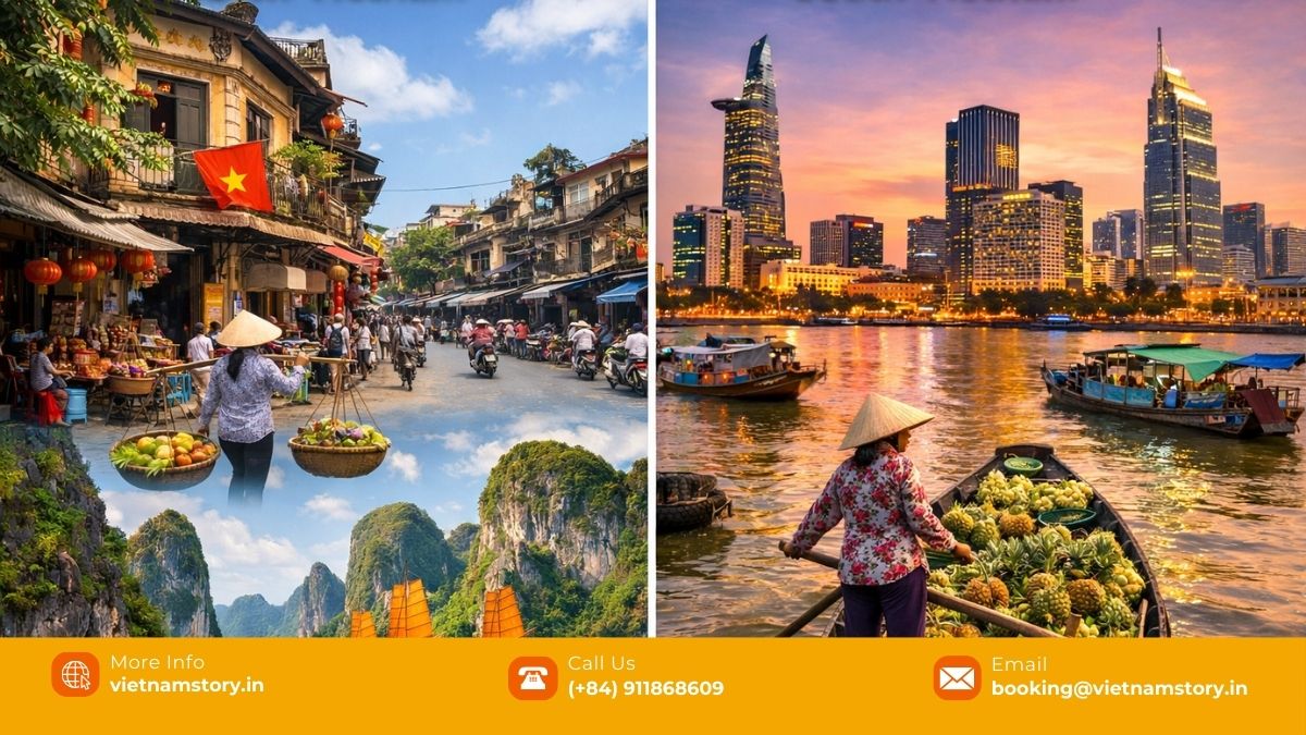 Best Vietnam Itineraries from Delhi (5–10 Days) 2 5 day Vietnam itinerary from Delhi North vs South Vietnam