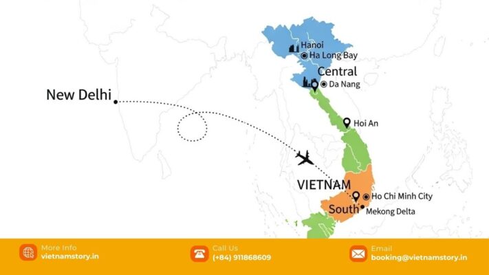 Best Vietnam itineraries from Delhi (5–10 days)