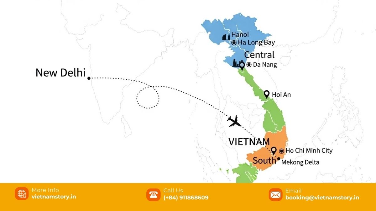 Best Vietnam Itineraries from Delhi (5–10 Days) 1 Best Vietnam itineraries from Delhi (5–10 days)