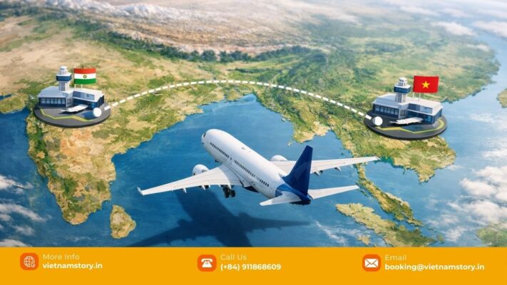 Flights from Delhi (DEL) to Vietnam – fastest air routes