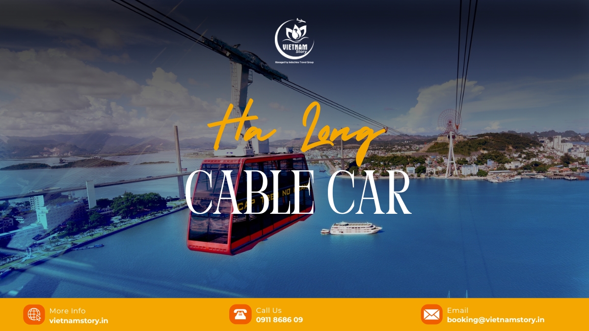 Cable car Halong takes visitors to Sun Mountain to explore Japanese culture