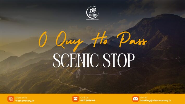 O Quy Ho Pass Scenic Stop in Sapa is a scenic mountain pass that offers stunning views of the surrounding landscapes.