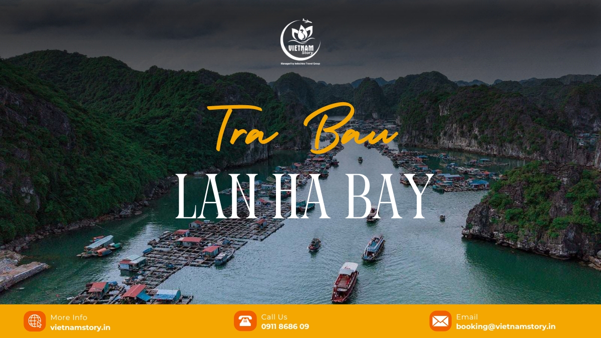 Tra Bau fishing village, is located in the heart of Lan Ha Bay, near Cat Ba Island (Hai Phong).
