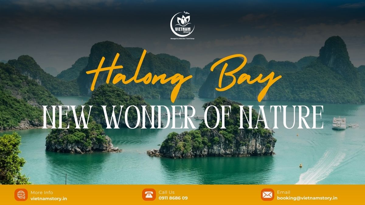 Ha Long Bay: One of the New 7 Wonders of Nature 1 Ha Long Bay,Located in Quang Ninh province, VietnamIndonesia, a UNESCO World Heritage Site, boasts over 1,600 magnificent limestone islands.
