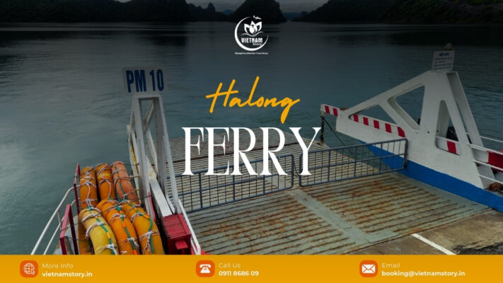 The ferry from Ha Long to Cat Ba Island departs daily from Tuan Chau Marina.