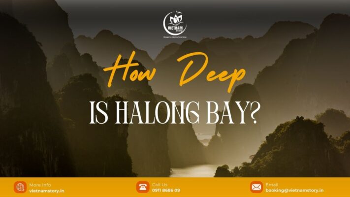 How deep is Halong Bay?