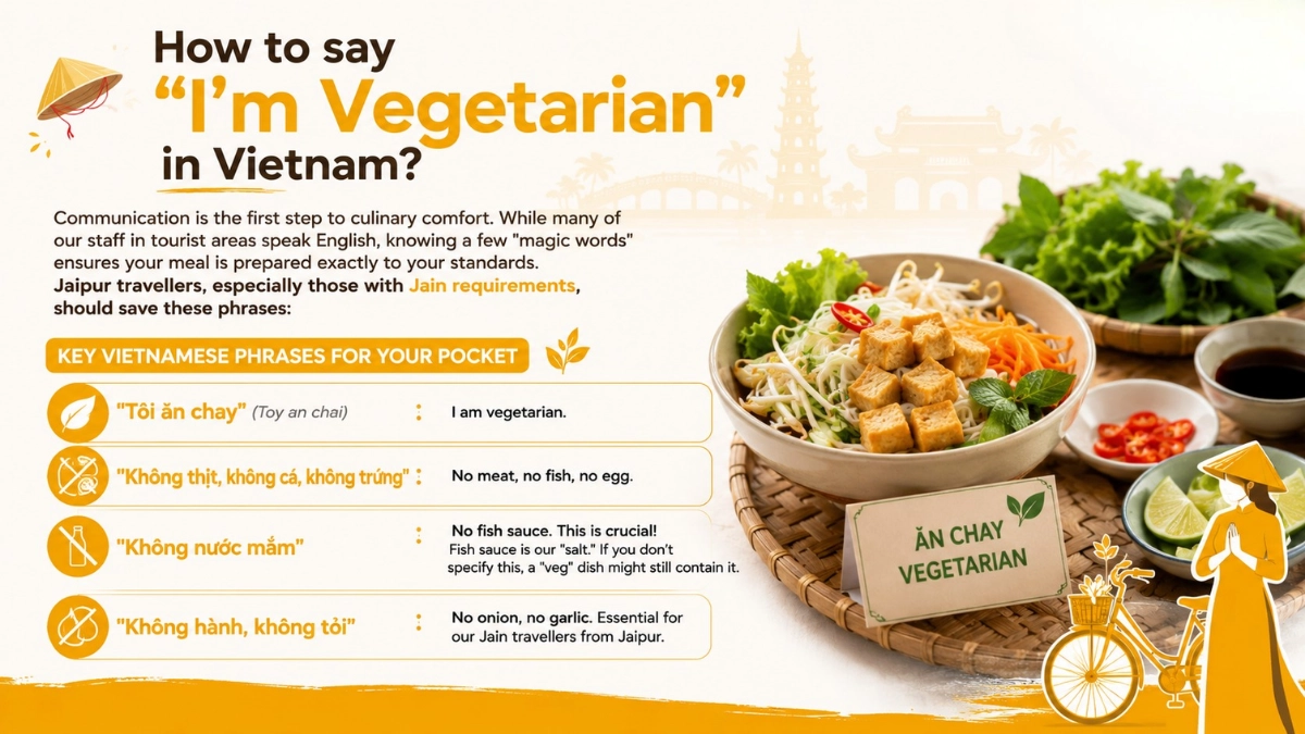 Indian Food, Vegetarian Options And Comfort Tips In Vietnam (For Jaipur Travellers) 2 how to say i am vegetarian in vietnam