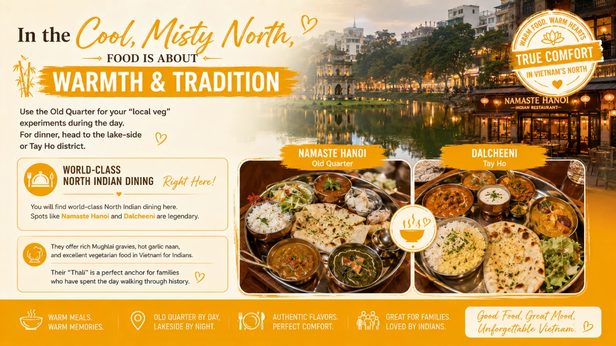 Indian Food, Vegetarian Options, And Comfort Tips In Vietnam (For Hyderabad Travellers) 3 india food in hanoi