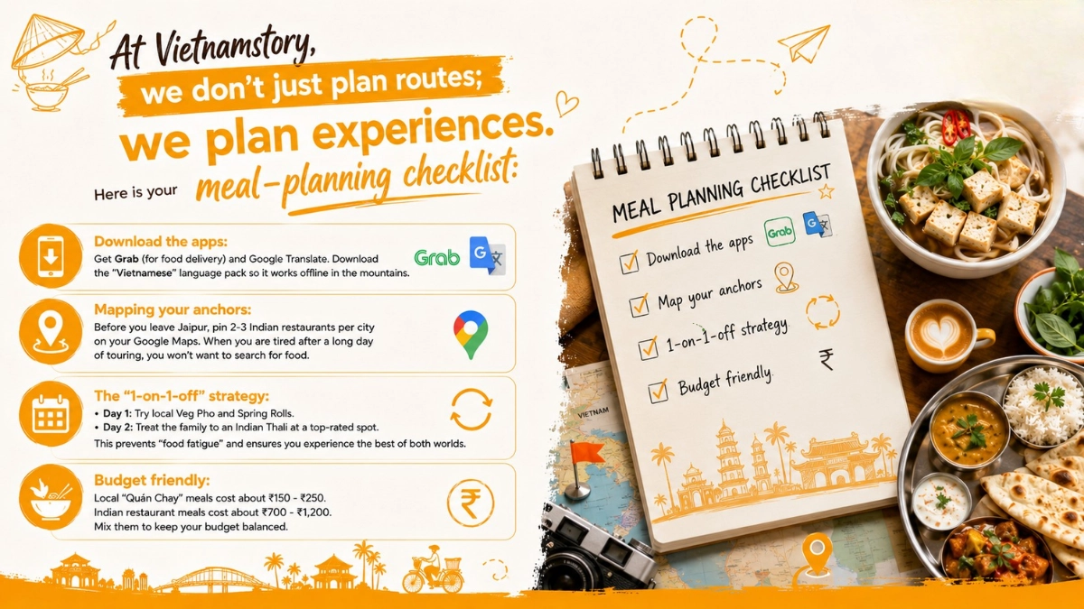 Indian Food, Vegetarian Options And Comfort Tips In Vietnam (For Jaipur Travellers) 6 pratical tips about indian food for jaipur travelers