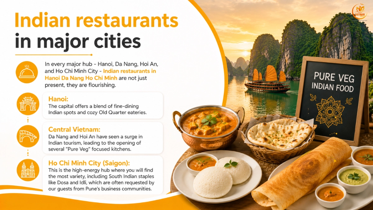 Indian Food, Vegetarian Options, And Comfort Tips In Vietnam (For Pune Travellers) 2 indian restaurants in major cities