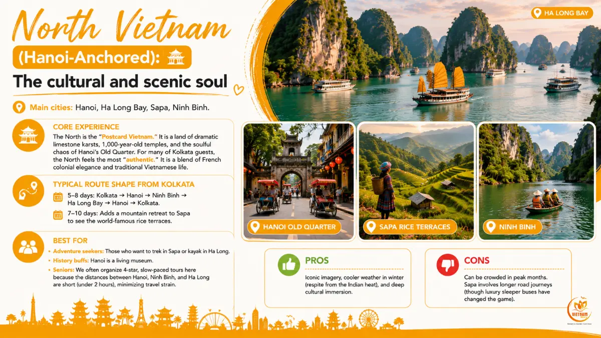 North Vs Central Vs South Vietnam: Which Route From Kolkata? 2 north route for kolkata travellers