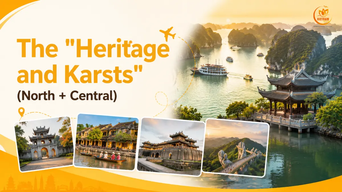 Vietnam 7 Day Itinerary: A Balanced Plan For Indian Families And Couples 2 the heritage and karsts