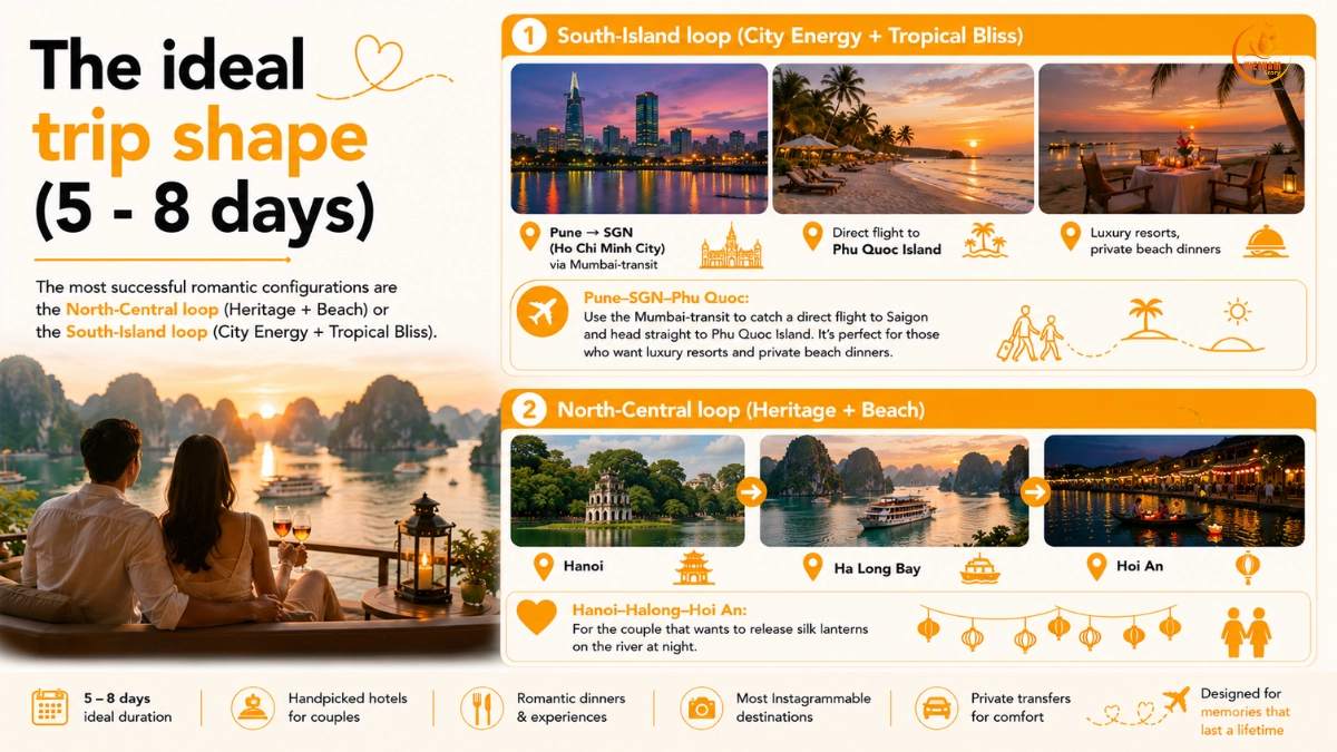 Best Vietnam Tour Packages From Pune By Traveller Type 2 the ideal vietnam honeymoon tour from pune