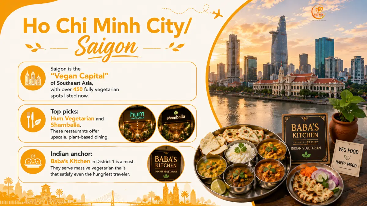 Indian Food, Vegetarian Options, And Comfort Tips In Vietnam (For Kolkata Travellers) 4 vegan food in ho chi minh city for kolkata travellers to try